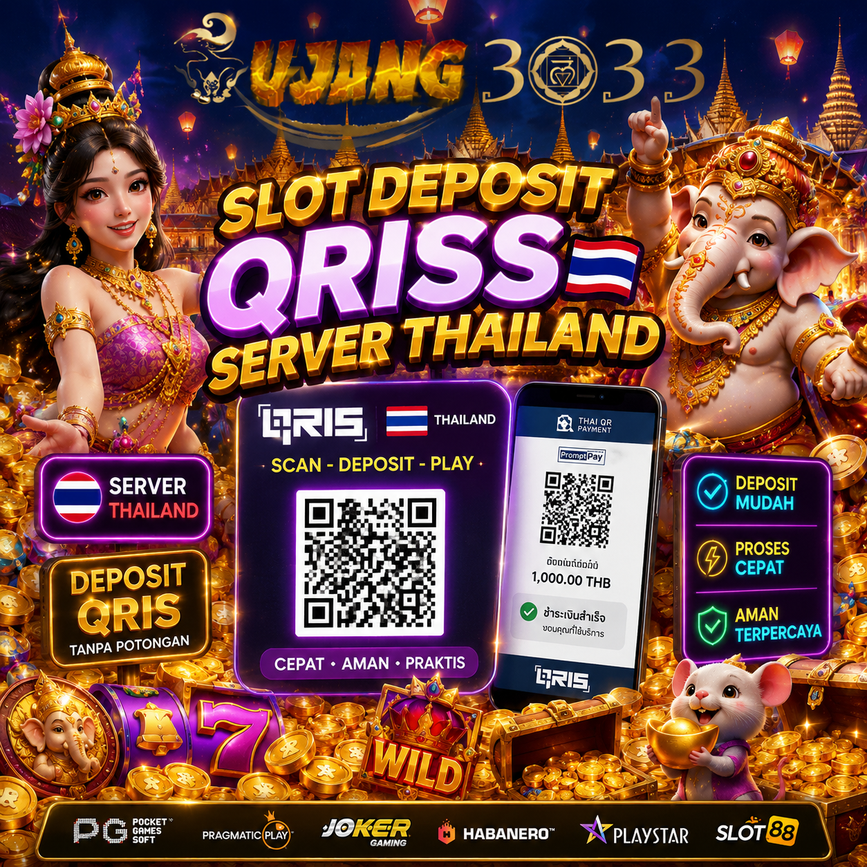 Galeri foto UJANG303 : Wow Kini Hadir Game Online Terbaik Platform Hiburan Digital No #1 Indonesia di Jakarta